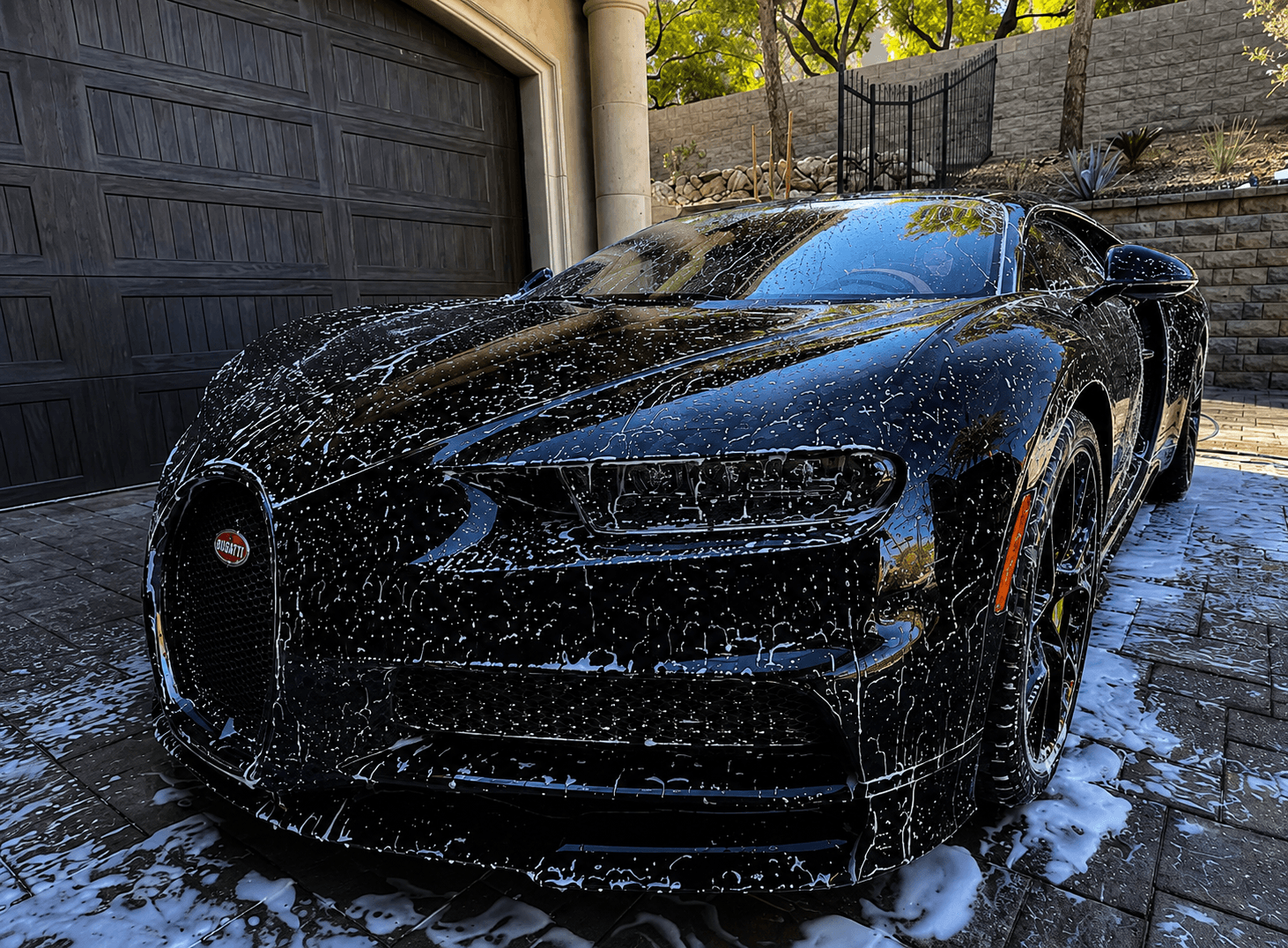 Glossy, freshly detailed vehicle in the Phoenix Metro area